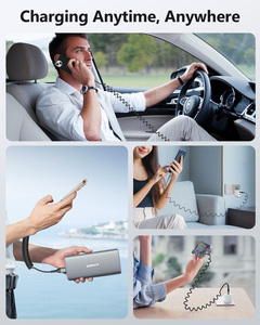 สายชาร์จเร็วแบบยืดหดได้ SUNGUY 18W สายถักไนลอน ได้รับการรับรองมาตรฐาน CE สำหรับตลาดยุโรป  ขั้นต่ำในการสั่งซื้อน้อย - Product Image 4