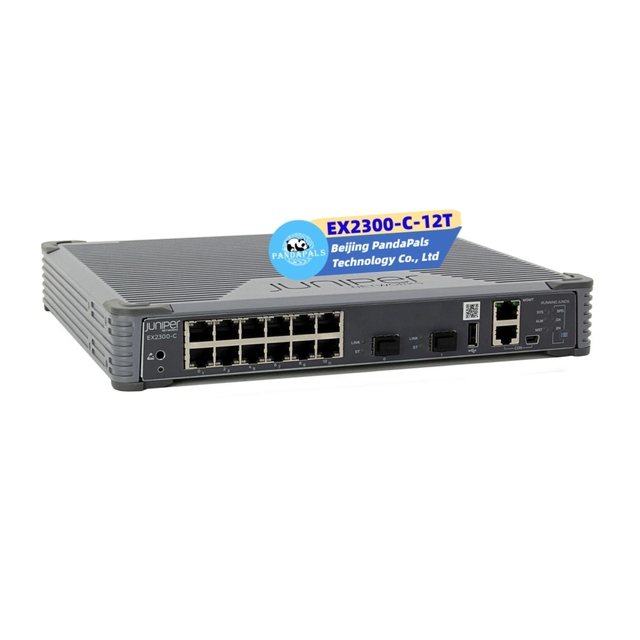 *Real* Original New Juniper EX2300-C-12T EX2300-C-12T-VC 12 Port Gigabit Ethernet Access Network Switch