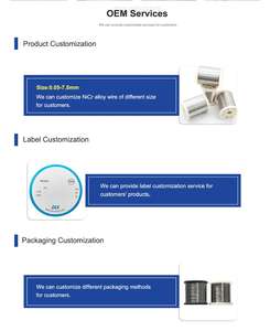 ลวดนิโครม 80 NiCr 80/20 สำหรับทำตัวต้านทาน ขนาด 5 มม. 6 มม. Ni80Cr20 Cr20Ni80 ลวดแบนสำหรับเตาเผา - Product Image 6