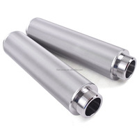 Cartouche filtrante à noyau en maille d'acier inoxydable 316L avec une efficacité de 99,9 % pour système de refroidissement liquide de centre de données, unité CDU de serveur IA