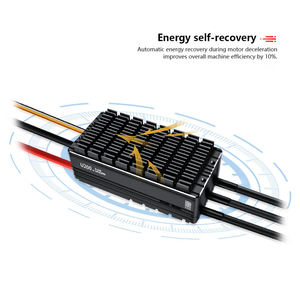 U200 200A Brushless ESC 5-14S Wide Voltage IPX4 Waterproof 320g With 1050μs-1940μs Throttle Pulse Range Electronic Speed Control - Product Image 2