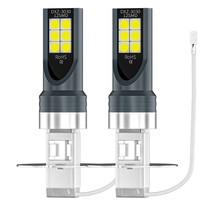Phare antibrouillard LED pour voiture T-BULL H3 THCL 12V 36W 6000LM, lampe avant automobile OE A2189009103