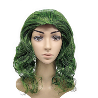 Perruque synthétique ondulée rose pour femme, aspect naturel, postiche confortable pour cosplay, usage quotidien et fêtes à thème