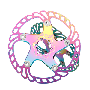 Rastrillo ISC de acero inoxidable <span class=keywords><strong>para</strong></span> bicicleta, rastrillo eléctrico de 140 / 160 / 180 / 203 Mm, otor - Product Image 6