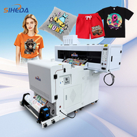 Imprimante DTF à encre blanche stable de 60 cm, machine intégrée rouleau à rouleau, imprimante de transfert thermique DTF pour l'impression personnalisée de t-shirts et de vêtements