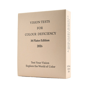 Libro de Pruebas <span class=keywords><strong>Ishihara</strong></span> Edición 2026, 38 Papeles, Tabla de Examen de Visión del Color para Pruebas de Daltonismo y Débil Visión del Color - Product Image 3