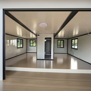Maison en panneaux sandwichs plats personnalisable de 30 <span class=keywords><strong>à</strong></span> 40 pieds, extensible, en acier, pour bureau, appartement, chambre, salon - Product Image 5