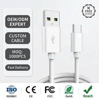 Câble de fils de transmission haute vitesse USB A Type C Câble de données de charge rapide pour téléphone portable