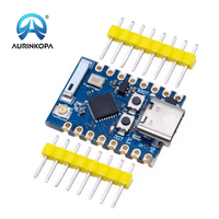 ESP32C3 PRO MINI Papan Pengembangan IoT dengan Chip ESP32-C3FH4 Terpasang, Mendukung Wi-Fi dan BLE, Papan Solder/Tidak Solder/Expansion Board