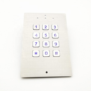 Chống Thấm Nước Chống Gỉ Thép Không Gỉ Công Nghiệp Bao Vây Với Cơ Khí Kim Loại Bàn Phím Hộp Cho Bàn Phím & Bàn Phím - Product Image 3