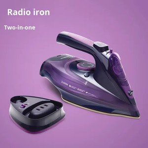 <span class=keywords><strong>Fer</strong></span> à <span class=keywords><strong>repasser</strong></span> électrique sans fil domestique, <span class=keywords><strong>fer</strong></span> à vapeur portable et <span class=keywords><strong>fer</strong></span> à <span class=keywords><strong>repasser</strong></span> vertical 2400W, réservoir d'eau de 360ml pour usage domestique - Product Image 3