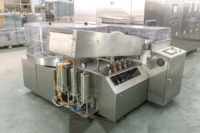 Ligne de production complète pour le lavage, le remplissage et le bouchage de flacons en verre, 10 000 BPH, norme GMP, automatique, stérile, en acier inoxydable 304, pour salle blanche ISO, clé en main