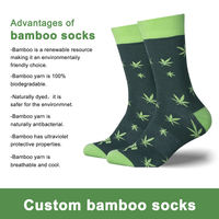 Chaussettes de sport pour hommes de haute qualité, personnalisées, écologiques, de conception, à hauteur de la cheville, à compression, en fibre de bambou, pour la course à pied, avec bas de chaussette à ressort
