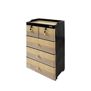 Armoire à tiroirs générique (4 empilements), idéale pour une solution de rangement polyvalente, alliant durabilité et design moderne - Product Image 1