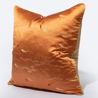 Taie d'oreiller en forme de poisson Jacquard Orange, Design de luxe, qualité supérieure, carré 18*18, pour la maison, nouvelle collection 2020