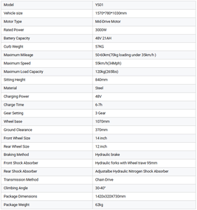 EEDA YS01 <span class=keywords><strong>Moto</strong></span> Elettrica <span class=keywords><strong>Fuoristrada</strong></span> per Giovani con Motore Mid-Drive, Velocità Massima 55km/h, Pit Bike Elettrica per Adulti, Veicolo da Fango - Product Image 6