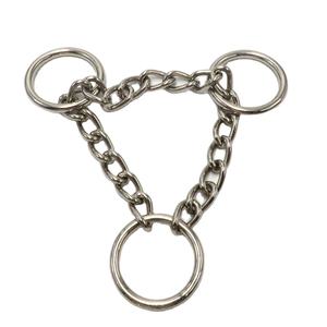 Cadena de anillo de Metal ajustable para <span class=keywords><strong>Collar</strong></span> de perro, sin níquel, chapada, Martingale, fabricante profesional - Product Image 4