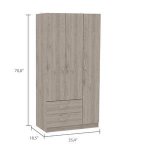 3 portes 2 tiroirs en bois bon marché, Armoire traditionnelle Antique, Armoire <span class=keywords><strong>de</strong></span> rangement, Armoire avec cloisons et tringle à vêtements - Product Image 6