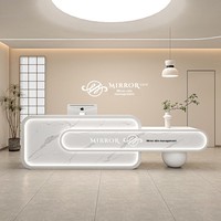 Mostrador de Recepción para Salón de Belleza, Tienda de Ropa, Tienda de Novias, Institución de Capacitación, Clínica Médica, Clínica Dental