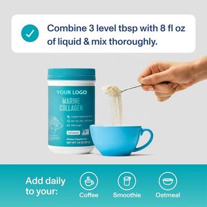 ผงคอลลาเจนเปปไทด์ทางทะเลแบบ OEM/ODM ที่ปรับแต่งได้สำหรับผิว ผม เล็บ และข้อต่อ - ผงคอลลาเจนไฮโดรไลซ์ - Product Image 4