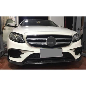 Kits de carrocerí<span class=keywords><strong>a</strong></span> de alerón de parachoques delantero de fibra de carbono para Benz Clase <span class=keywords><strong>E</strong></span> W213 E200 E300 E400 AMG Sport 2017 + estilo de coche FRP - Product Image 2