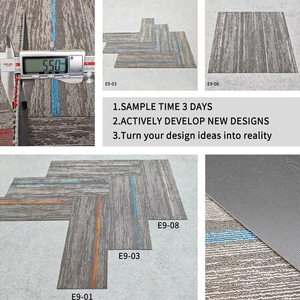 Baldosas de Alfombra de Polipropileno de Lujo para Hoteles y Oficinas, Ignífugas, Geométricas, Cuadradas, para Salas de Estar, Puertas, Exteriores, de Nailon, Plástico, para el Hogar y el Automóvil - Product Image 5