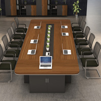 Mobilier de bureau Ensemble de bureau Table de bureau pour salle de conférence Table de réunion Tables de conférence modernes