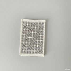 Placa de ELISA de Alta Transparencia, 96 Orificios, Rectangular, Adsorción Uniforme, para Inmunoensayo, Microplaca de Laboratorio - Product Image 2