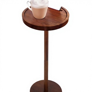 Wooden <b>Sofa</b> Rack Standing Type Storage & Phone <b>Support</b> Rack Non-Folding Sustainable Single Tier - Product Image 3