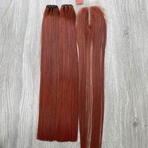 Pelucas humanas de encaje completo recto de hueso de pelo vietnamita sin procesar mechones de cabello vendedores de cabello virgen, trama Genius, extensiones de cabello - Product Image 6