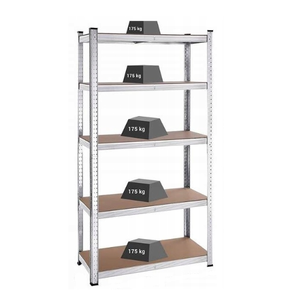 Estantería de Almacenamiento de Metal Sólido para Taller, 180x90x40 cm, 875 kg, 5 Niveles - Product Image 1