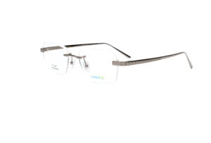Gafas Superovo de Lujo Unisex con Montura Grande Dorada de 18K, Ligeras, sin Aro, Estilo Casual y de Negocios, con <span class=keywords><strong>Lentes</strong></span> Graduables - Product Image 5