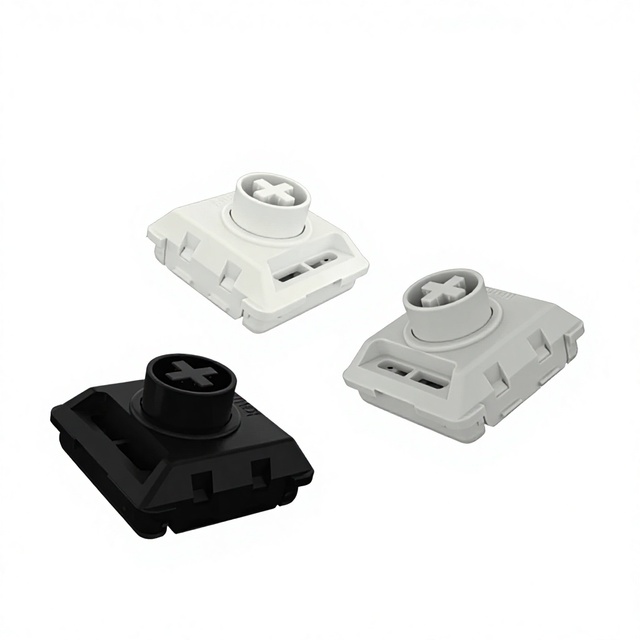 Kailh Low Profile Keyboard Switches Full POM Hot-swap Linear Tactile Click 3 Types 50gf 2.8mm 50M Cycles for Custom Keyboard