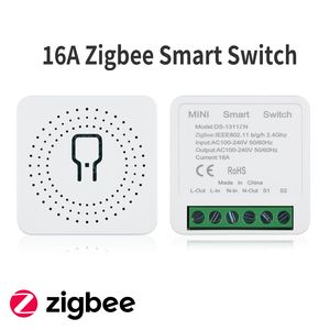 16A ซิกบี มินิ เซอร์กิตเบรกเกอร์โมดูลสวิตช์อัจฉริยะการควบคุมแสงแบบไร้สายทูย่า สมาร์ทไลฟ์แอปควบคุมเข้ากันได้กับอเล็กซา - Product Image 1