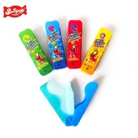Funny Knife-Shaped Sugar-Free Tablet Candy Fruity Flavored Lollipop in Box Packaging