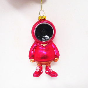 Vente en gros tendance 2025 produits mignon pendentif <span class=keywords><strong>chat</strong></span> docteur en verre - Product Image 4