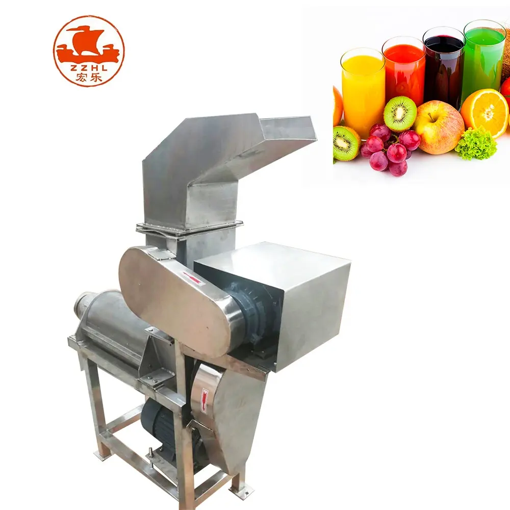 Máquina comercial de alta calidad para hacer jugo de fruta, prensa en frío Industrial, exprimidor de fruta, máquina extractora de tornillo de jugo de mango