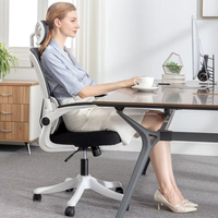 Yazhi heavy duty large ergohuman postural bureau tabouret de couchage chaises ergonomiques pour de longues heures de travail avec accoudoir réglable