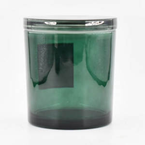 Frascos de velas de vidrio <span class=keywords><strong>verde</strong></span> transparente vacíos extra grandes 37oz logotipo personalizado redondo <span class=keywords><strong>precio</strong></span> bajo del fabricante - Product Image 4