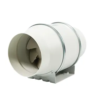 4 /5/6/8 inch Indoor Growing Greenhouse Silent Air Exhaust fan Inline Duct Fan