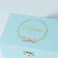 Boîte à musique personnalisée avec motif sur mesure, rotative, en papier écologique, cadeau souvenir musical, vente en gros directe usine Yiyu
