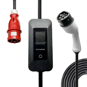 調整可能なポータブルEv充電器タイプ22kw32A5mケーブル急速充電ステーションを備えた三相 - Product Image 2
