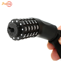 Antivol à combinaison 5 chiffres Jinta 6*1100mm pour vélo, moto et cyclisme en extérieur