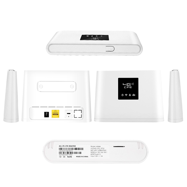 B310 Looking Cpe Wifi Router 4g LTE with Optional External Antenna