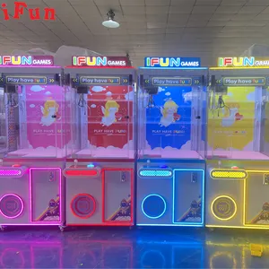 Factory Price Hot Selling Ifunpark Claw Machine Plush Doll Toy Claw Crane Machine Prize Vending Out Toy Gift Game Machine