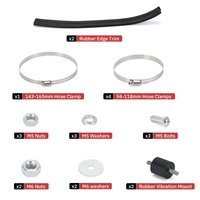 Filtre d'admission d'air froid 4 "et kit de protection thermique côté conducteur pour 99-07 Chevy Silverado Tahoe GMC Yukon Sierra V8 4.8L/5.3L/6.0L
