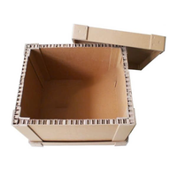 Boîtes en carton nid d'abeille écologiques, sûres et solides pour l'emballage et le transport logistique express
