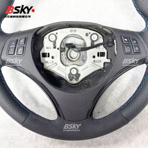 <span class=keywords><strong>Volante</strong></span> de Cuero Perforado Personalizado para <span class=keywords><strong>BMW</strong></span> E84 E83 E53 E70 E71 E90 E92 E86 E89 E81 E87 E82 E88 E36 E60 E93 - Product Image 6