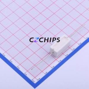 Résistance CR-L5W-1Kohm 5% P à montage traversant (THT), composant à montage traversant, 22x9,5 mm, ciment, 1 kOhm, 750 V - Product Image 2