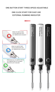 Fer à souder sans fil rechargeable par USB, batterie au lithium, outils de réparation portables - Product Image 4